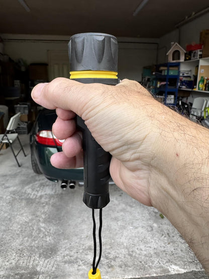 Lanternă cu 3 LED-uri din cauciuc