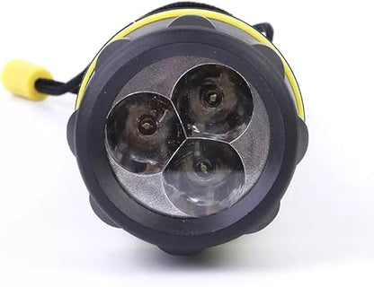 Lanternă cu 3 LED-uri din cauciuc