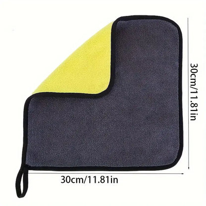 Lavete auto din microfibră, dublă față, super absorbantă