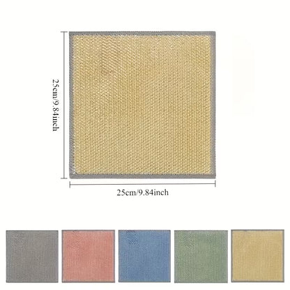 Set 5 lavete cu două fețe, microfibră și sârmă