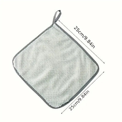 Set 5 lavete de curățat din microfibră cu agățare