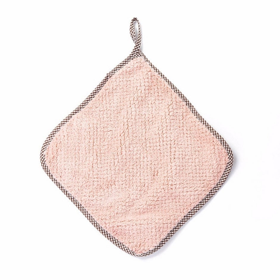 Set 5 lavete de curățat din microfibră cu agățare