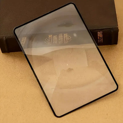 Lupă pentru citit, zoom optic 3x, transparent