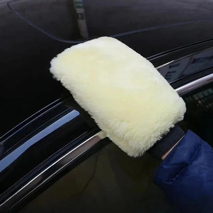 Mănușă pentru curățare auto din microfibră moale