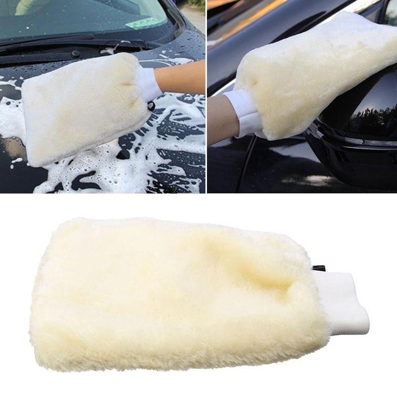Mănușă pentru curățare auto din microfibră moale