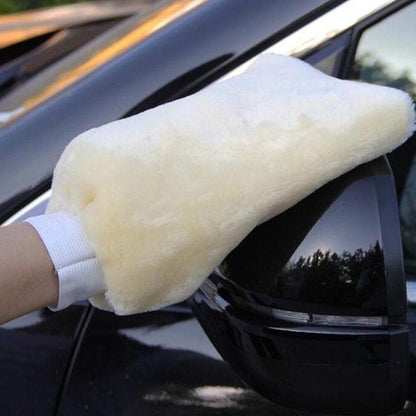 Mănușă pentru curățare auto din microfibră moale