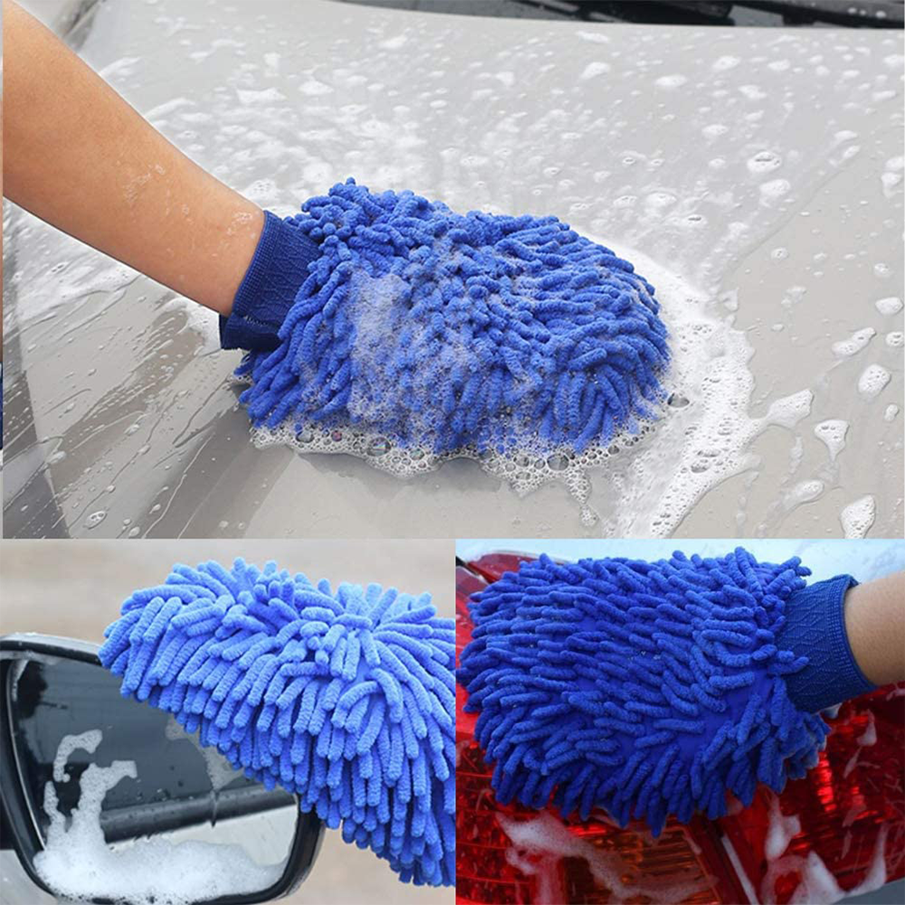 Mănușă din microfibră pentru curățare auto