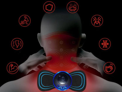 Mini aparat de masaj, 8 moduri de utilizare, 19 viteze