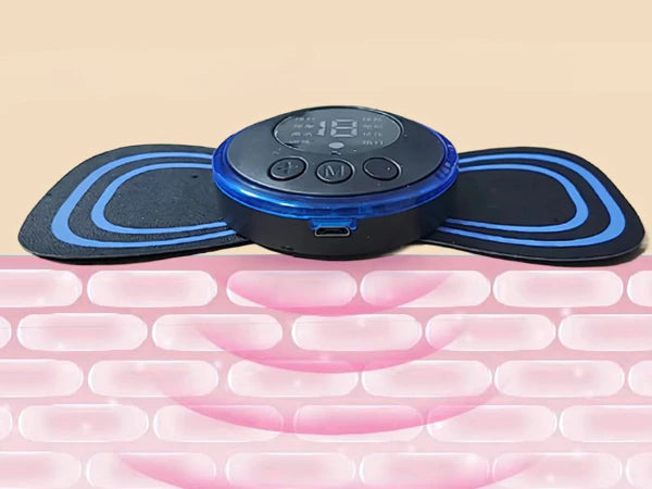 Mini aparat de masaj, 8 moduri de utilizare, 19 viteze