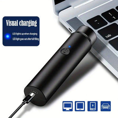 Mini aparat de ras electric, portabil, reîncărcabil USB