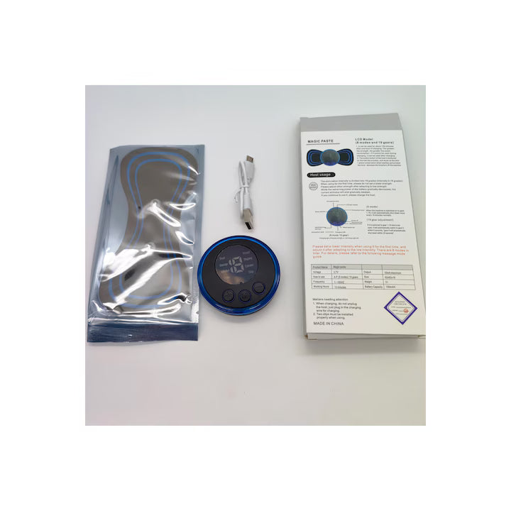 Mini aparat de masaj, 8 moduri de utilizare, 19 viteze