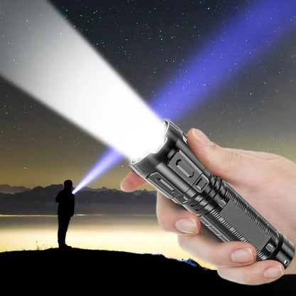 Mini lanteră LED, reîncărcabilă USB, 3 moduri iluminare