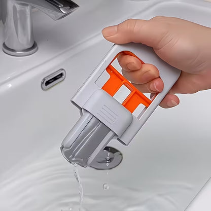 Mini mop pliabil, retractabil, pentru spații înguste