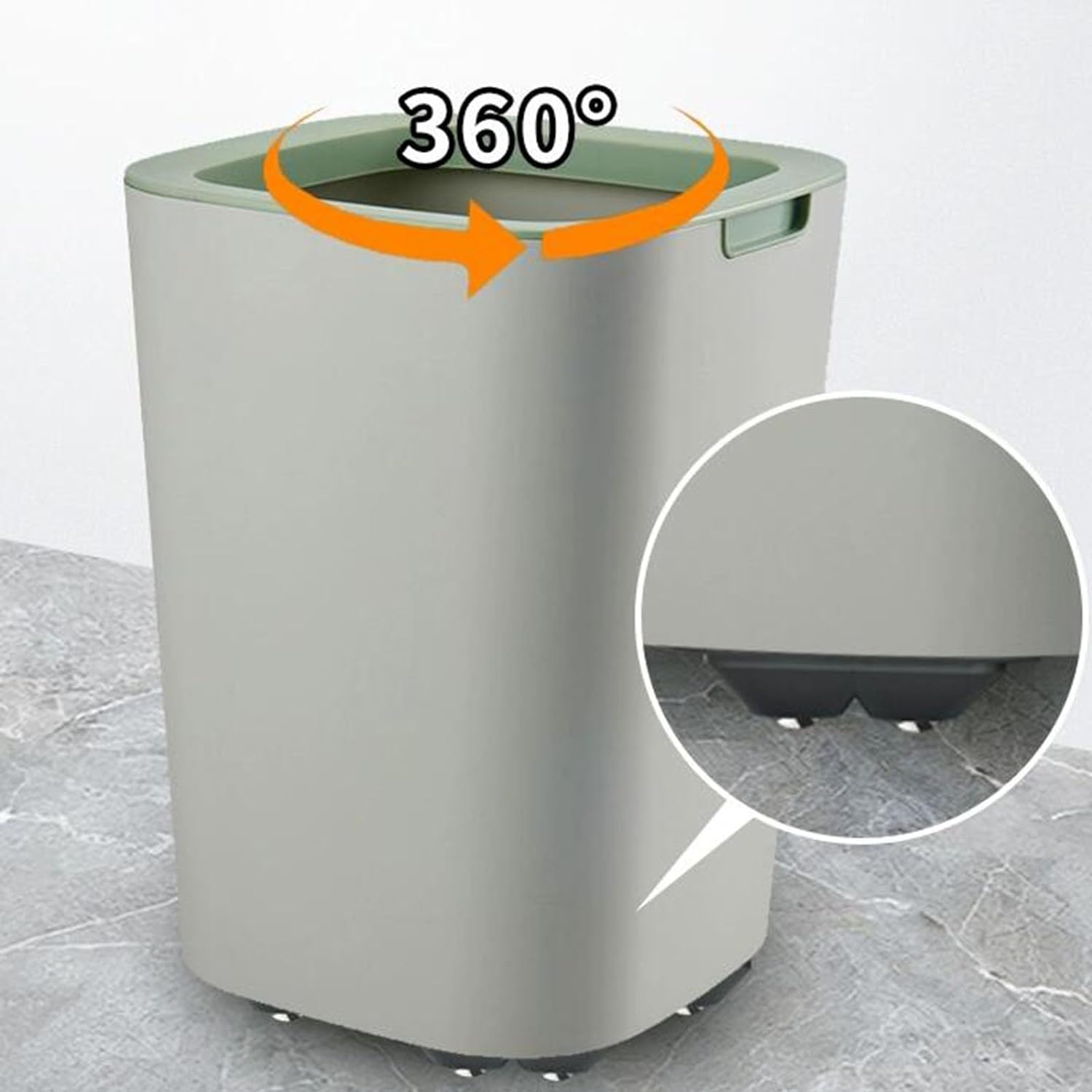 Set 4 bucăți mini rotițe adezive pentru mobilă