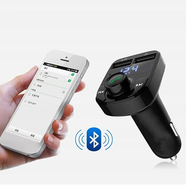 Modulator FM cu Bluetooth și 2 porturi USB