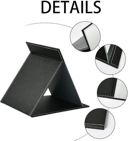 Oglindă cosmetică pliabilă, portabilă, 21 cm