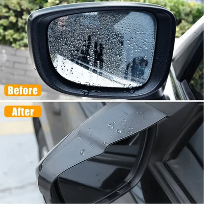 Set 2 apărătoare împotriva ploii pentru oglinzile auto