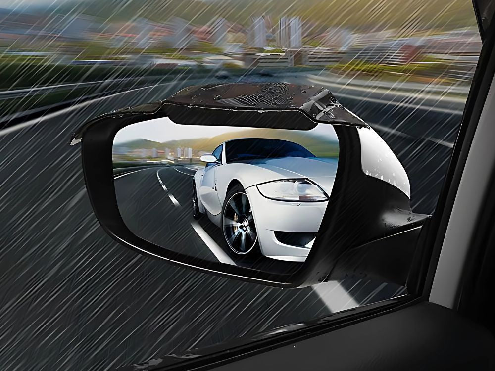 Set 2 apărătoare împotriva ploii pentru oglinzile auto