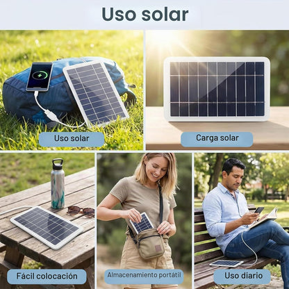 Panou de încărcare solară cu USB