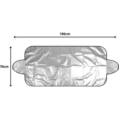 Parasolar auto de parbriz, sezon vară/iarnă