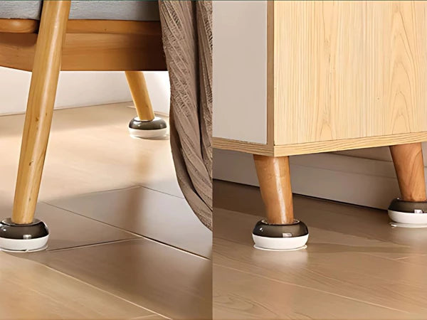 Set 4 suporturi antivibrații pentru mașina de spălat