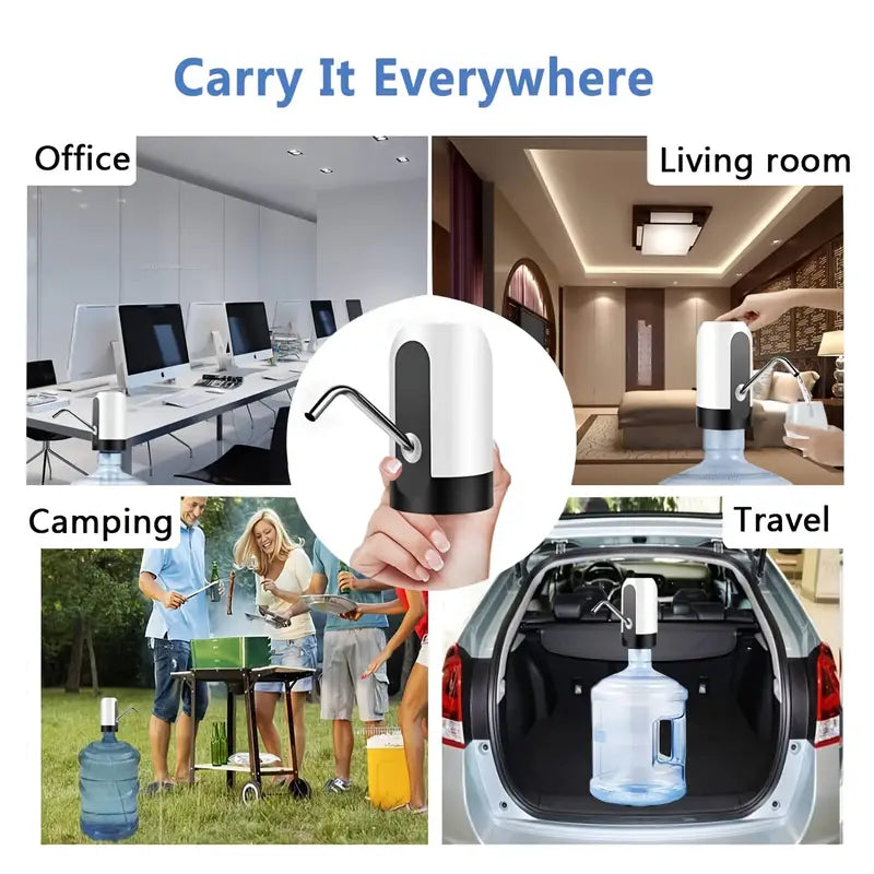 Pompă electrică pentru sticle de apă