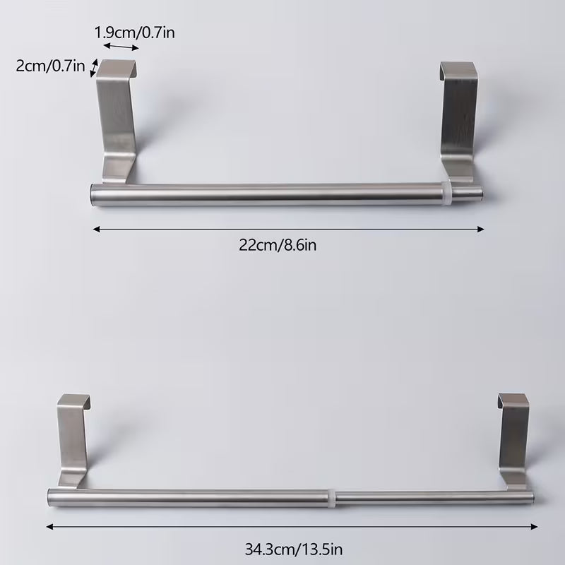 Port prosop inox, organizator prosoape, 36 cm