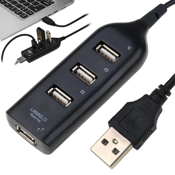 Hub USB cu 4 porturi pentru conectare simultană