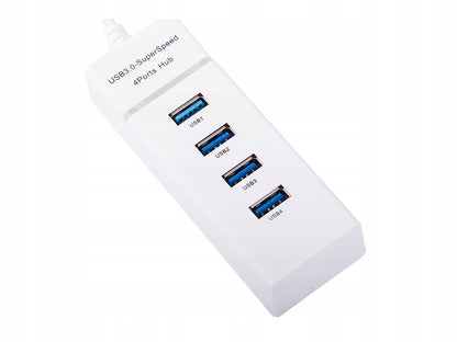 Hub usb 3.0 cu 4 porturi, viteză transfer de 5 Gbps