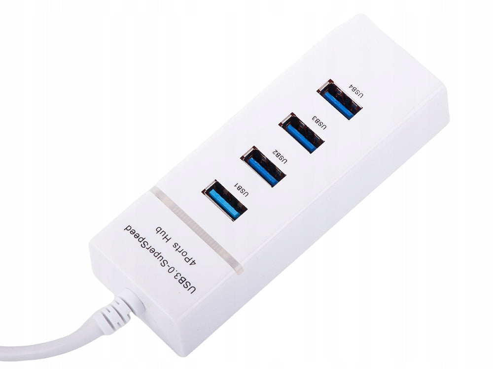 Hub usb 3.0 cu 4 porturi, viteză transfer de 5 Gbps
