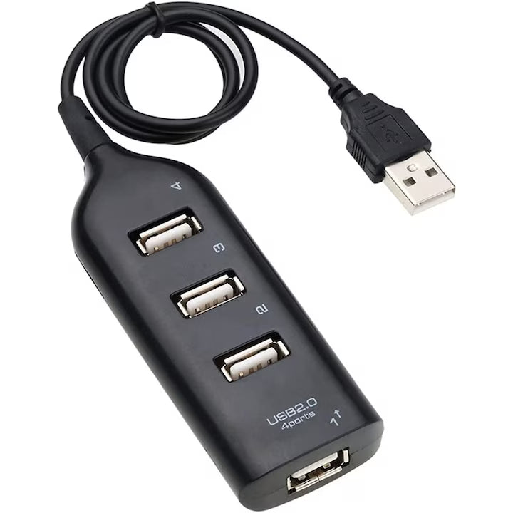 Hub USB cu 4 porturi pentru conectare simultană