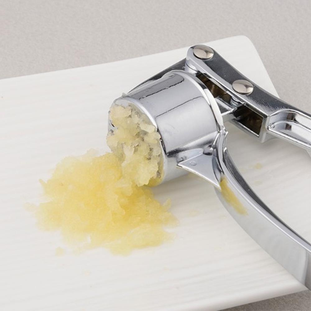 Presă de usturoi, oțel inoxidabil, 14 cm