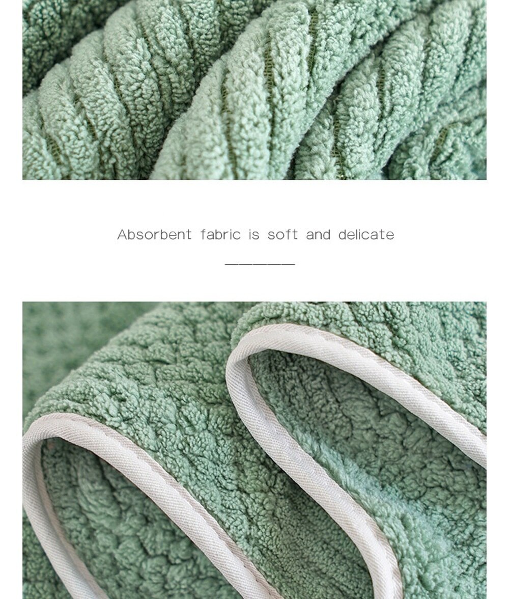 Prosop de baie din catifea, 75x35 cm