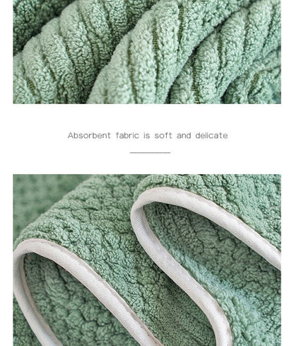 Prosop de baie din catifea, 75x35 cm