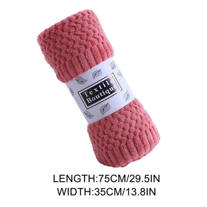 Prosop de baie din catifea, 75x35 cm