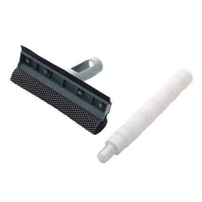 Racletă de geam cu pulverizator burete