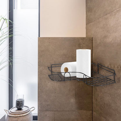 Raft metalic pe colț pentru loțiuni duș