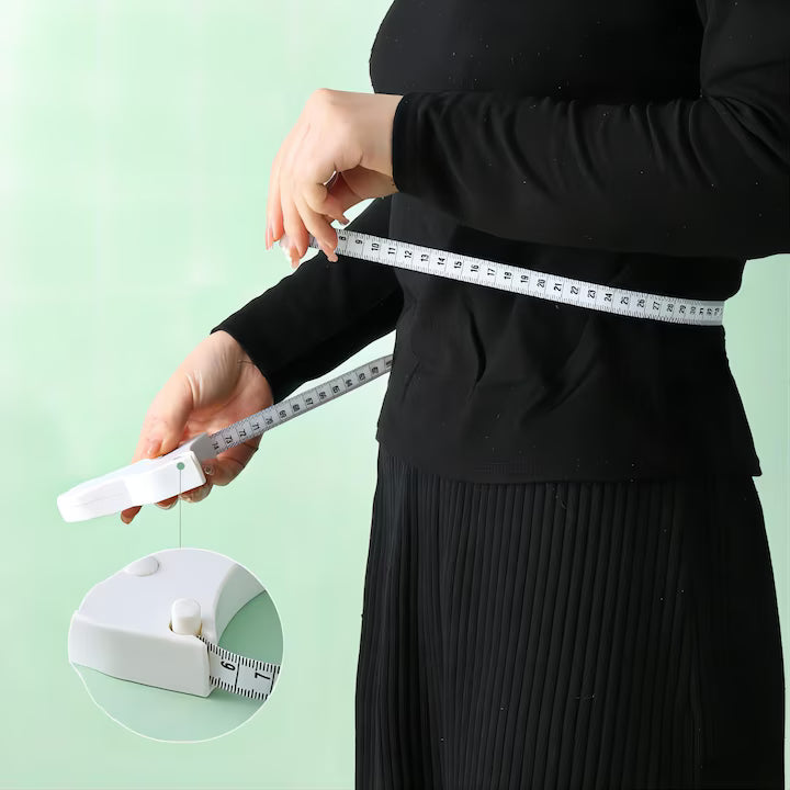 Ruletă retractabilă din PVC de 150 cm