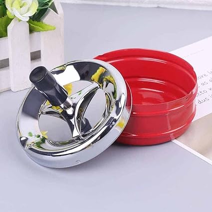 Scrumieră antivânt cu buton