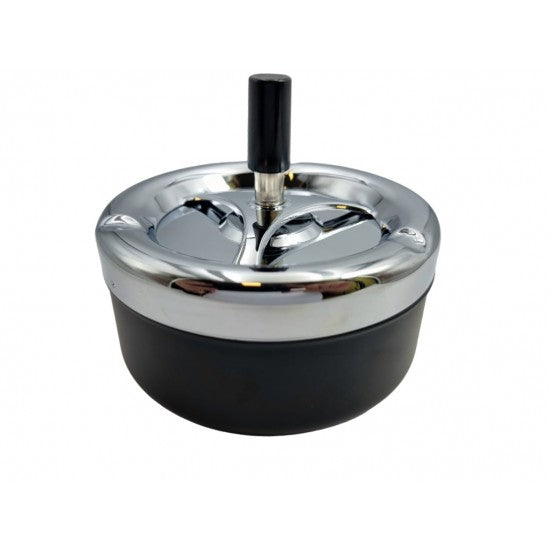 Scrumieră antivânt cu buton