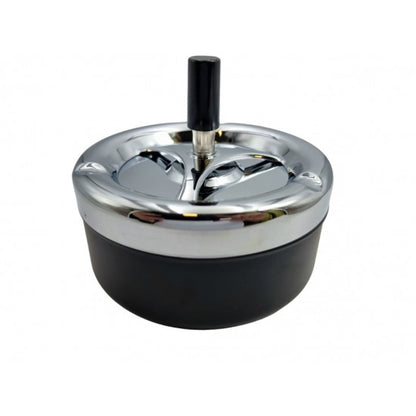 Scrumieră antivânt cu buton