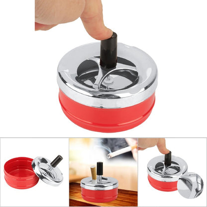 Scrumieră antivânt cu buton