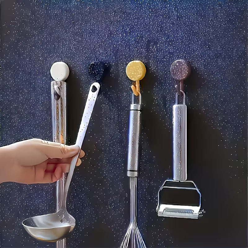 Set 5 cârlige adezive colorate