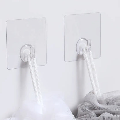 Set 10 cârlige autoadezive, multifuncționale