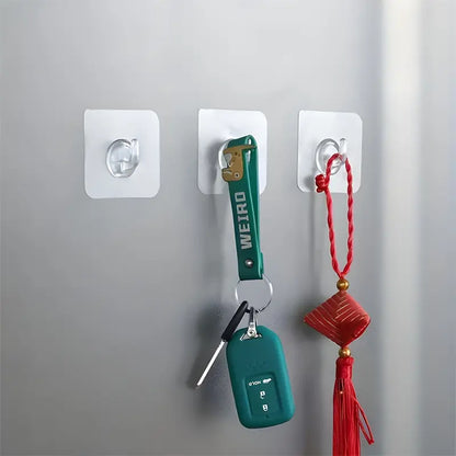 Set 10 cârlige autoadezive, multifuncționale