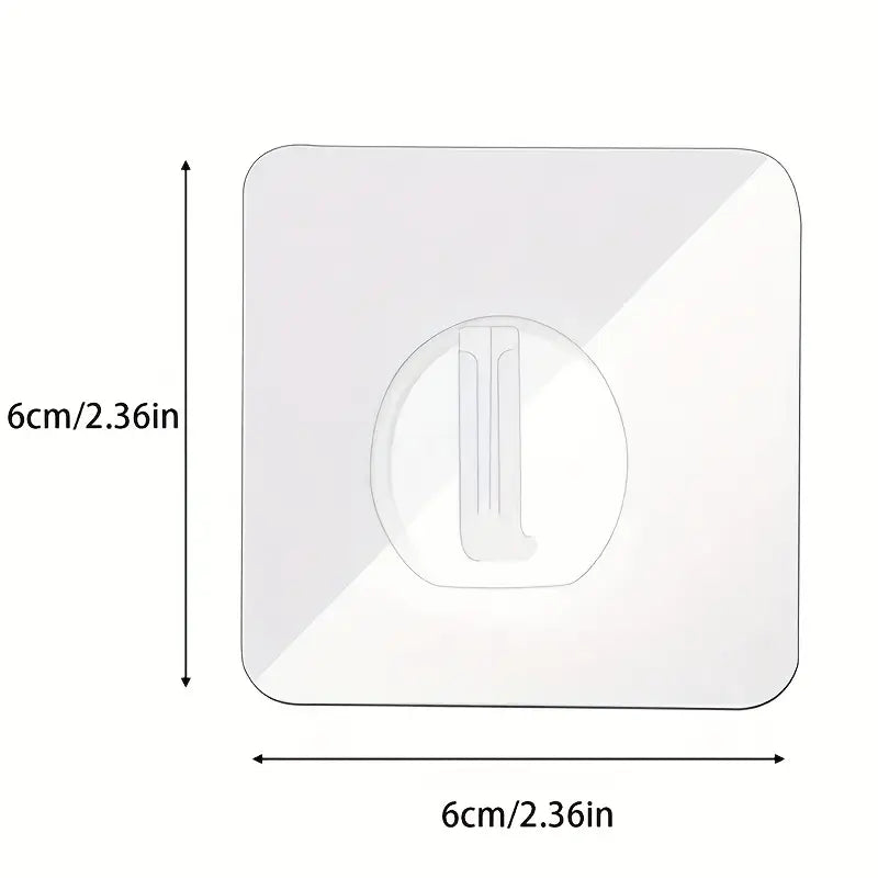 Set 10 cârlige autoadezive, multifuncționale