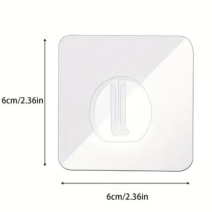 Set 10 cârlige autoadezive, multifuncționale