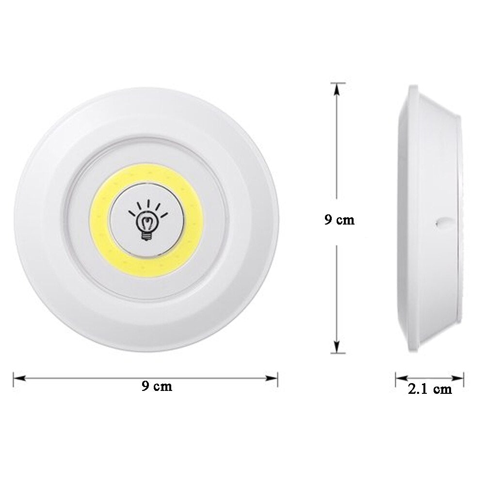 Set 3 lămpi LED, control prin telecomandă