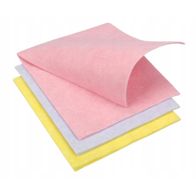 Set 3 lavete de uz casnic, 38x38 cm