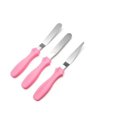 Set de 3 spatule pentru prăjituri, 23 cm